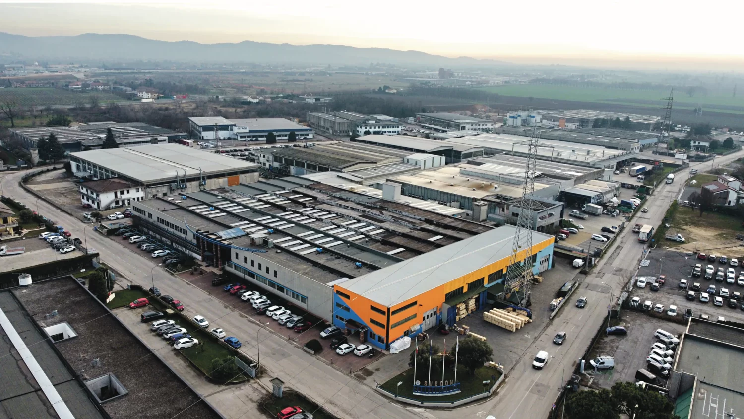 Svecom-P.E. headquarters in Montecchio Maggiore, Vicenza, Italy.